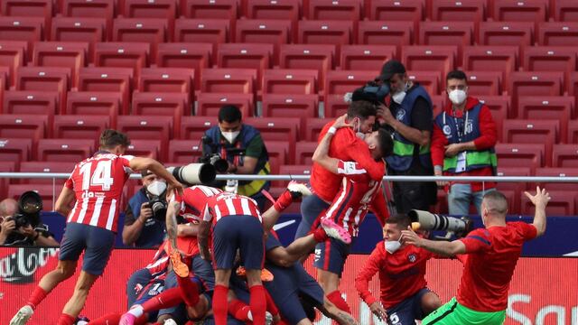 Atlético Madrid depende de sí mismo para salir campeón.
