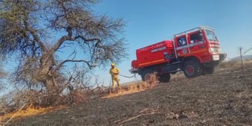 El hecho ocurrió en el interior de la provincia de Córdoba. (Bomberos Dean Funes / Ilustrativa)