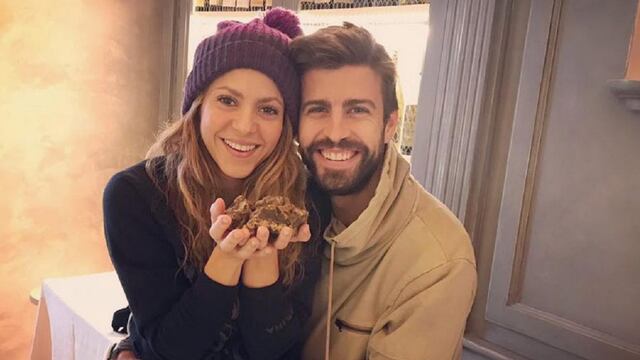 Shakira y su pareja Gerard Piqué.