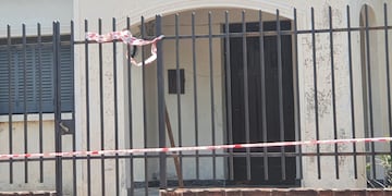 Villa Dolores. La vivienda donde hallaron a la víctima.