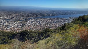 Vista desde el Cerro La Cruz en Villa Carlos Paz.