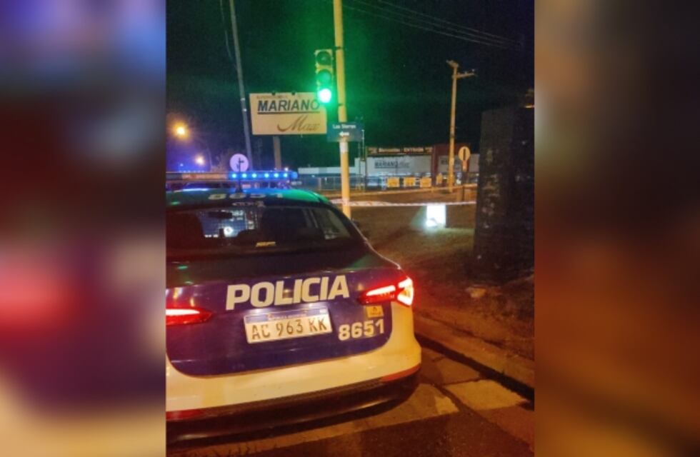 La Falda: un motociclista murió al chocar contra un poste