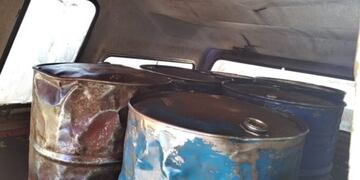 Incautan contrabando de combustible en Eldorado.