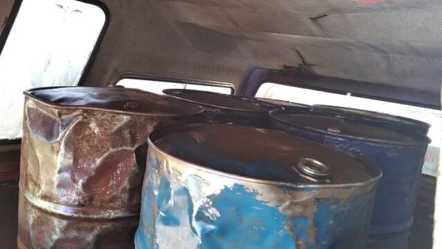 Incautan contrabando de combustible en Eldorado.