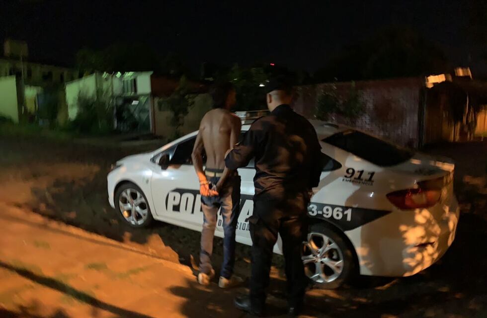 Eldorado: detienen a un barretero que robó una computadora de un local comercial
