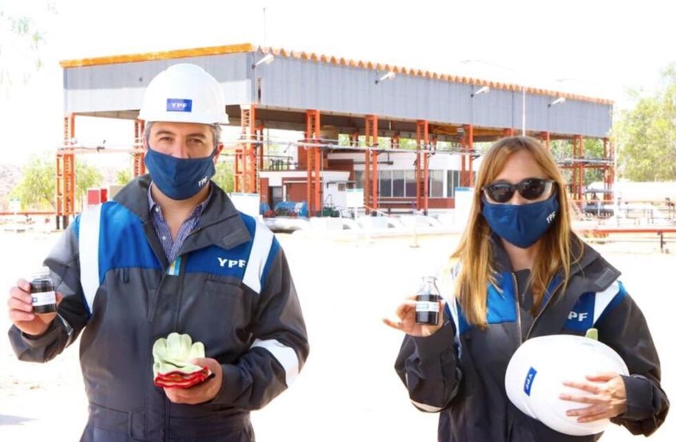 CEO de YPF: Sergio Affronti visitó el Yacimiento Barrancas en Maipú