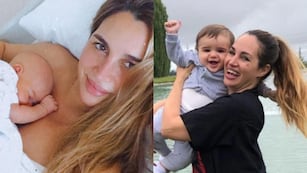 Vitto, el hijo de Belén Francese, nació en junio de 2021.