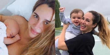 Vitto, el hijo de Belén Francese, nació en junio de 2021.