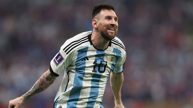 Lionel Messi logró la Copa del Mundo con Argentina. Foto: EFE.