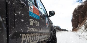 Precaución y uso obligatorio de gomas de invierno por nevadas.