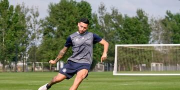 Nahuel Bustos, delantero de Talleres, se irá a préstamo a San Lorenzo. (Prensa Talleres)