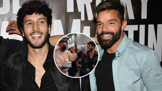 La historia detrás del pastel que Ricky Martin le regaló a Sebastián Yatra