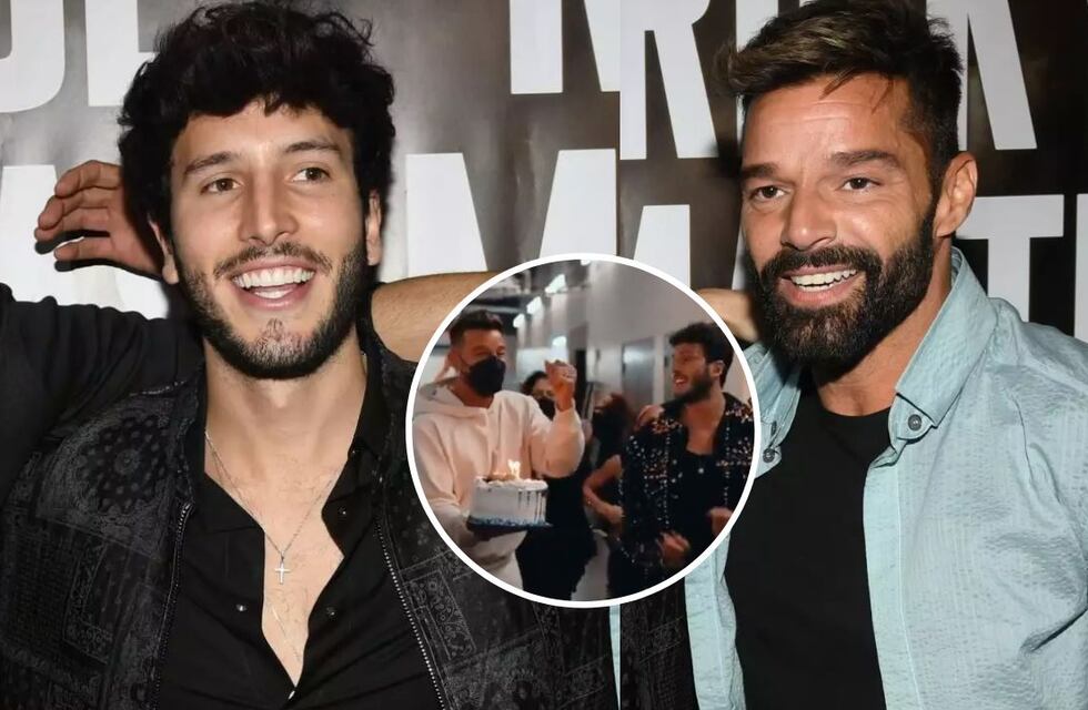 La historia detrás del pastel que Ricky Martin le regaló a Sebastián Yatra para su cumpleaños