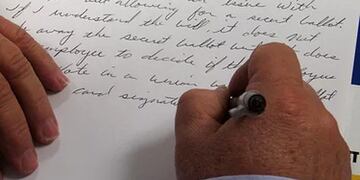 Carta. Escrito. Imagen Ilustrativa.