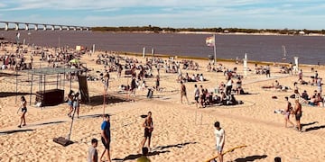 El predio tuvo un repunte en la demanda de la mano del incremento de la altura del río Paraná.