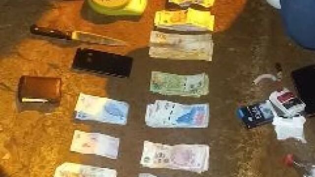Cayó una banda con cocaína fraccionada y $130.000 en efectivo en Puerto Iguazú.