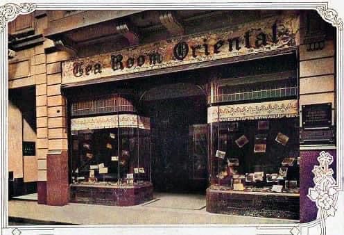 Fotos de archivo de la confitería La Oriental, la más antigua de Córdoba. (Foto: Gentileza)