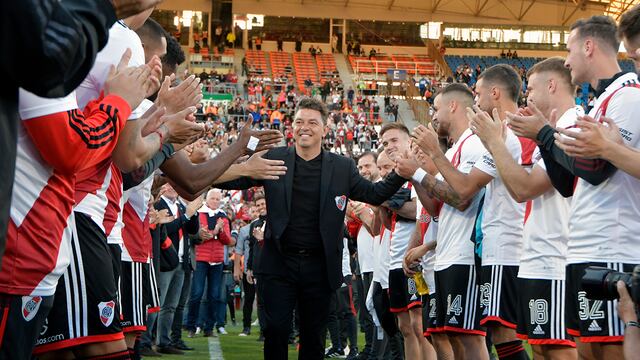 El ciclo de Marcelo Gallardo en River terminó con 14 títulos. (Orlando Pelichotti / Los Andes)