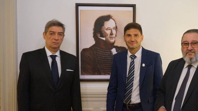 Los funcionarios se encontraron este lunes en la ciudad de Buenos Aires.