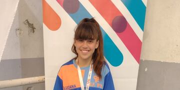 Luciana Zenteno aportó una medalla de Plata para Coronel Rosales.