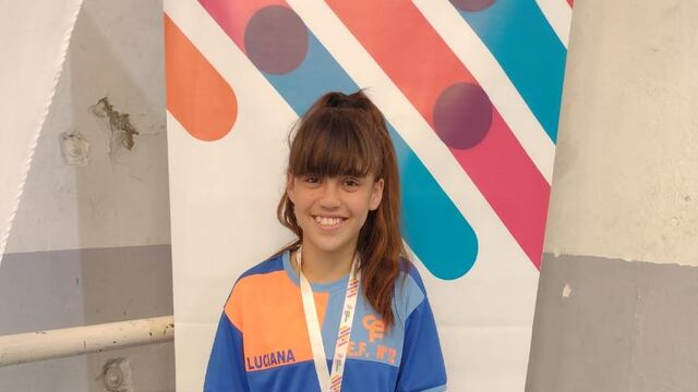 Luciana Zenteno aportó una medalla de Plata para Coronel Rosales.