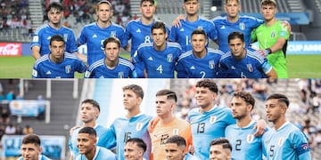 Italianos y uruguayos definirán el Mundial Sub 20 en La Plata.