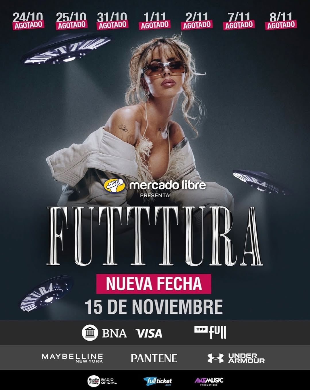 Futttura, el festival de Tini Stoessel en Tecnópolis