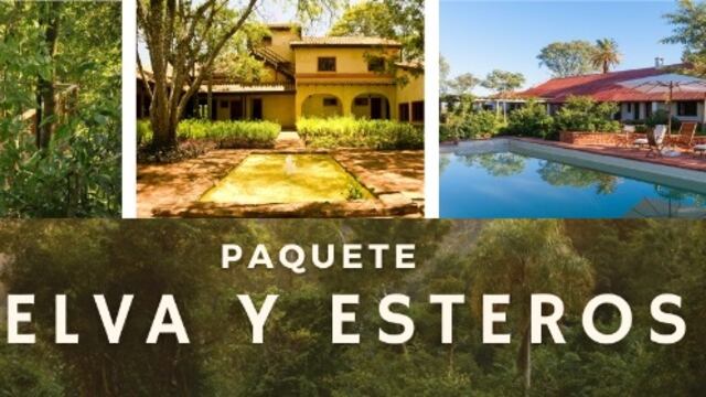 Descubre la belleza natural de Misiones con el paquete “Selva y Esteros” de Misiones Maravilla EVT.
