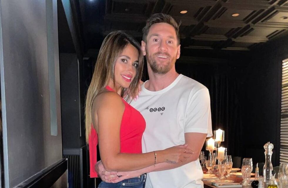 Lionel Messi y Antonela Roccuzzo se reencontraron con Ezequiel Lavezzi en París