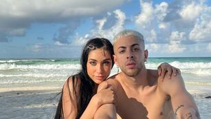 María Becerra y J. Rei  disfrutaron de sus vacaciones juntos.