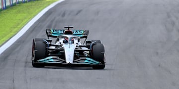 1-2 de Mercedes en Brasil, con Russell ganador y Hamilton escolta.