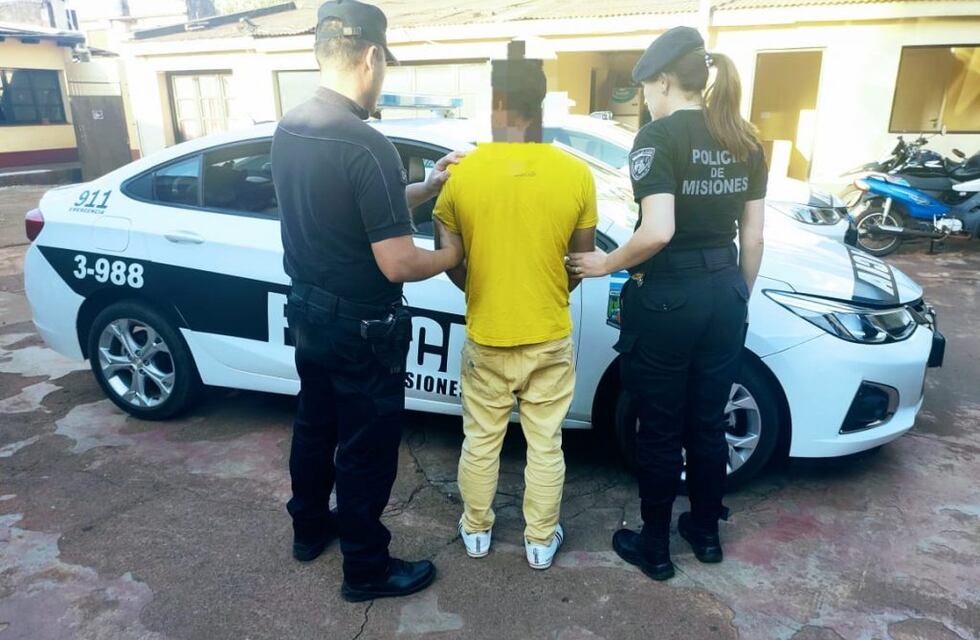 Oberá: detienen a un joven por amenazas y violencia contra su vecino