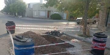Tres Arroyos: Plan de Mejoramiento Urbano con labores de Bacheo y reparaciones de caños