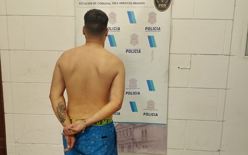 Detuvieron a un hombre por daños y amenazas con un arma blanca tras un conflicto barrial