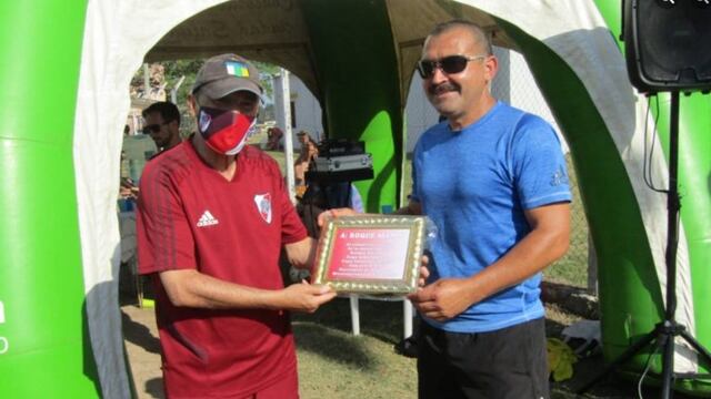 El entrerriano Roque Alfaro estuvo en la captación de talentos.