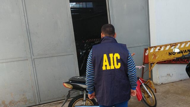 Entregaron motos a la Agencia de Investigación Criminal