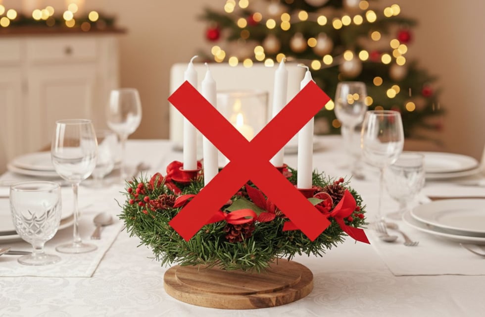 La tendencia de decoración navideña 2025 que reemplaza a los centros de mesa y ya es furor por su naturalidad