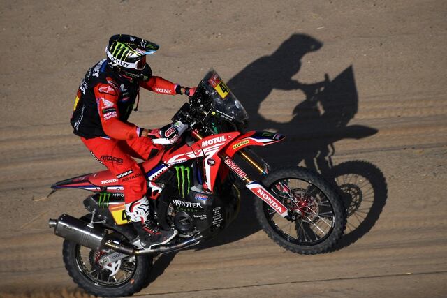 Kevin Benavides y una nueva victoria de etapa en el Dakar 2021.