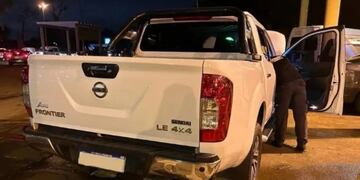 Camioneta robada es secuestrada en la frontera de Iguazú.