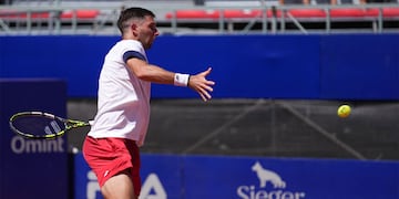 Delbonis, reciente campeón en Cali, es eliminado en el Challenger de tenis de Medellín