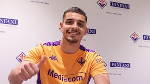 Matías Moreno, de Belgrano a la Fiorentina, con debut en torneo de la UEFA. (La Voz archivo).
