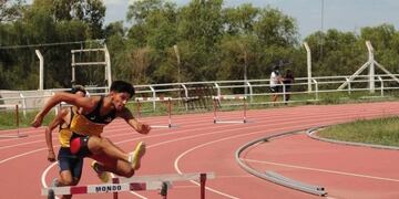 Tomás Páez- Campeón nacional de atletismo