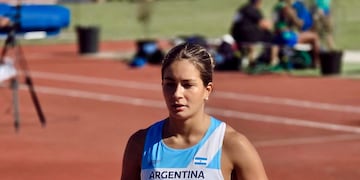 Carmela Cocco, atleta de Concordia de 18 años, clasificó al Campeonato Panamericano en Colombia.