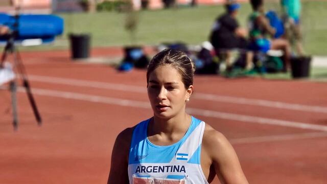 Carmela Cocco, atleta de Concordia de 18 años, clasificó al Campeonato Panamericano en Colombia.