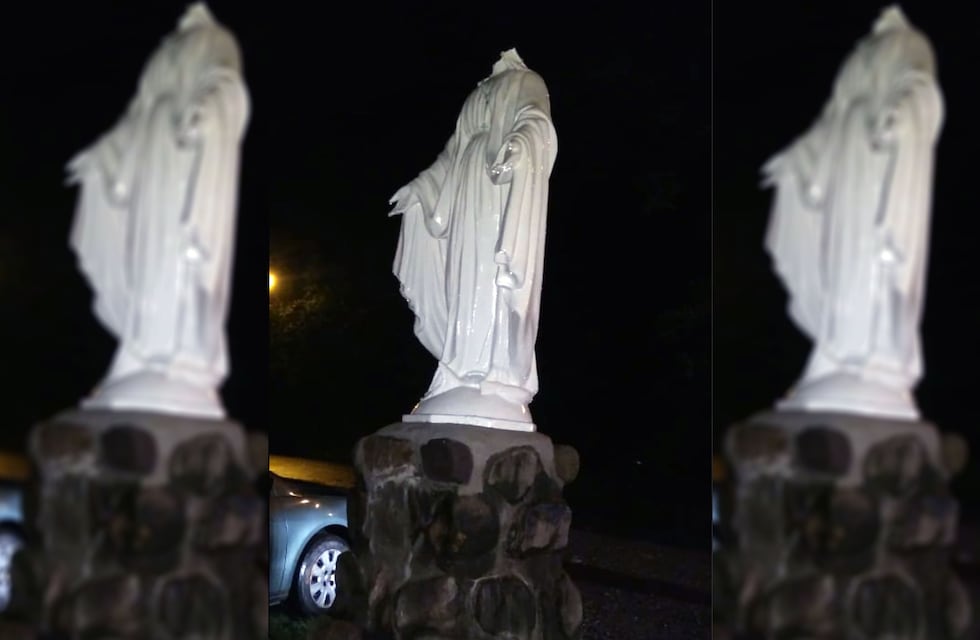 Virgen de La Caldera: piden propuestas para evitar que vuelvan a vandalizar la imagen