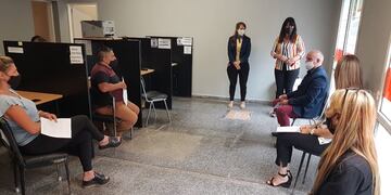 El personal de tribunal de faltas de Carlos Paz se capacitó en lenguaje de señas