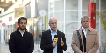 Horacio Rodríguez Larreta anunció la devolución del impuesto a las tarjetas de crédito.