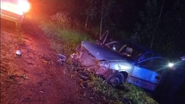 Un herido tras el despiste de un automóvil en Campo Ramón.
