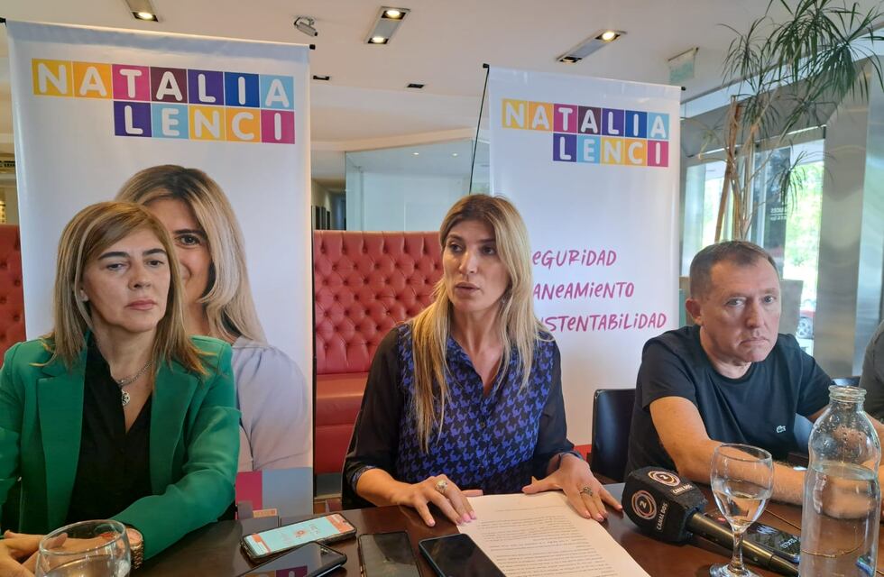 Natalia Lenci lanzó esta mañana su pre candidatura por la intendencia de Carlos Paz