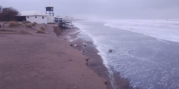 Complicada situación de la Costanera en Dunamar en Claromecó